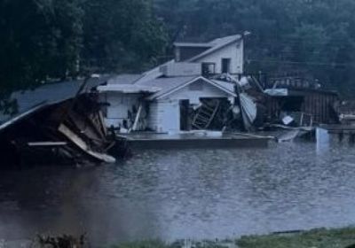 فيضانات عارمة تضرب قرى بولاية ألاسكا الأمريكية