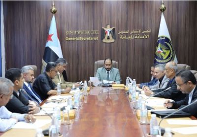 أمانة الانتقالي تستعرض سير مهام فرق التوجيه وأزمة الكهرباء