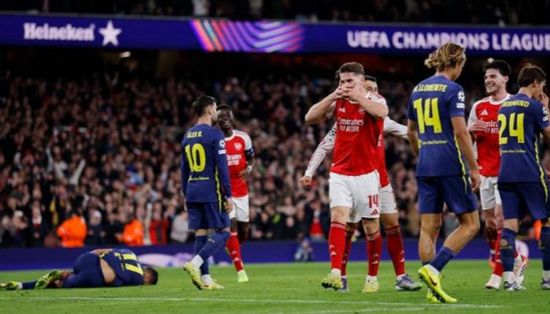 آرسنال يكتسح أتلتيكو مدريد برباعية بدوري الأبطال