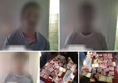 شرطة بئر فضل تقبض على متهمين بالترويج لحبوب مخدرة