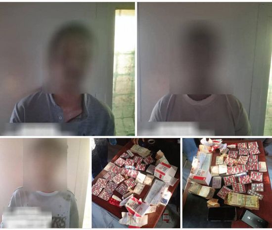 شرطة بئر فضل تقبض على متهمين بالترويج لحبوب مخدرة