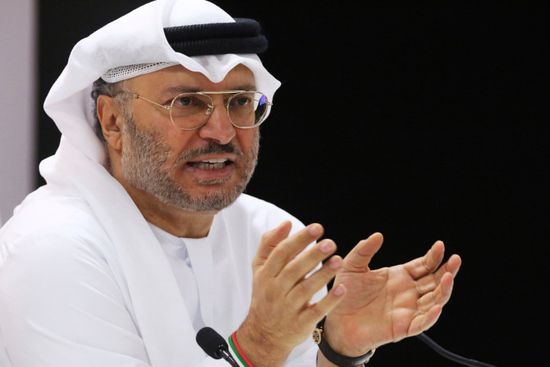 قرقاش يدعو إلى نهج جديد لإنهاء الصراع في الشرق الأوسط