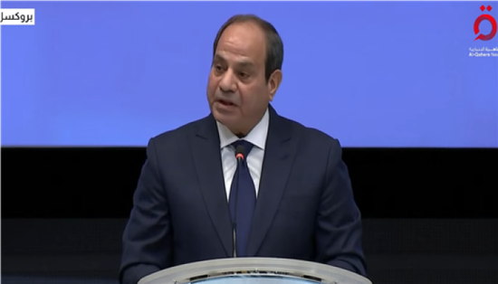 من بروكسل.. السيسي: مصر تمثل فرصة حقيقية أمام مجتمع الأعمال الأوروبي