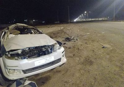 وفاة 5 وإصابة 4 آخرين بحادث مروري في البريقة