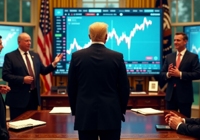 ترامب يؤكد قوة سوق الأسهم والاقتصاد بسبب التعريفات الجمركية