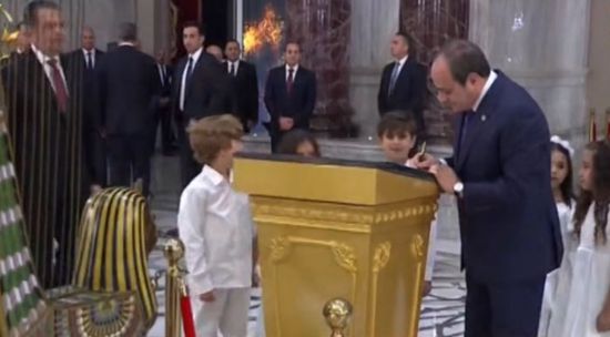 السيسي يشهد احتفالية &laquo;وطن السلام&raquo; في العاصمة الإدارية الجديدة