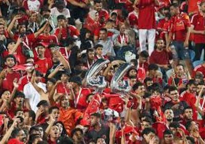الأهلى المصري يحتفل بالصعود إلى دور المجموعات بدوري الأبطال