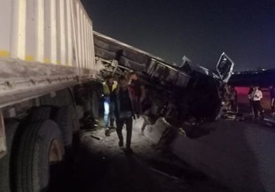 ضحايا في حادث مروع بطريق "القاهرة – السويس"  