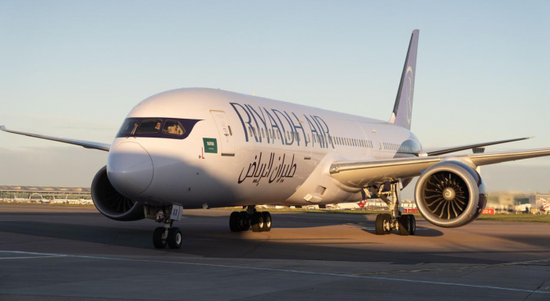 "طيران الرياض" تُدشن أولى رحلاتها إلى لندن