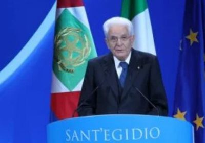 الرئيس الإيطالي: نُقدر جهود شيخ الأزهر في نشر السلام