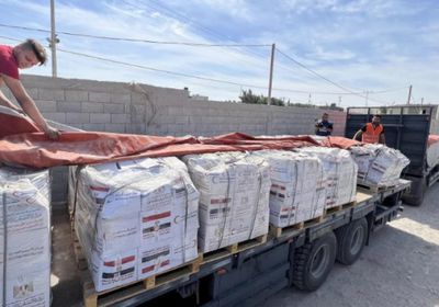مصر ترسل الآلاف من أطنان المساعدات إلى غزة
