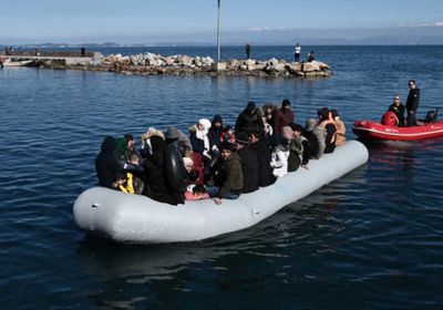 وفاة 4 بعد غرق قارب مهاجرين قبالة جزيرة ليسبوس