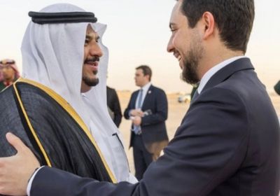 ولي عهد الأردن يصل الرياض