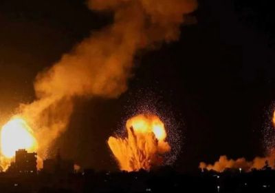 الجيش الإسرائيلي يشن غارات عنيفة على عدة مناطق في غزة