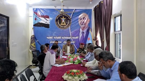 فريق التوجيه بـ"الانتقالي" يصل إلى محافظة الضالع