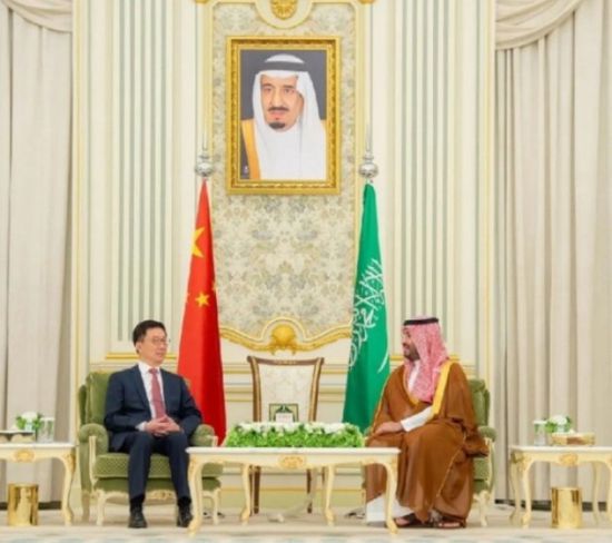 ولي العهد السعودي ونائب الرئيس الصيني يبحثان التعاون المشترك