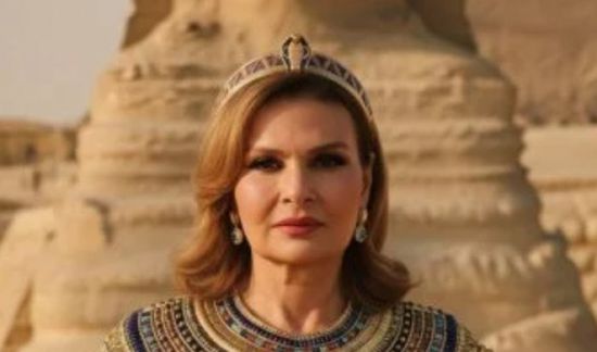 بالـ"AI".. يسرا تنشر إطلالة جديدة بالزى الفرعونى