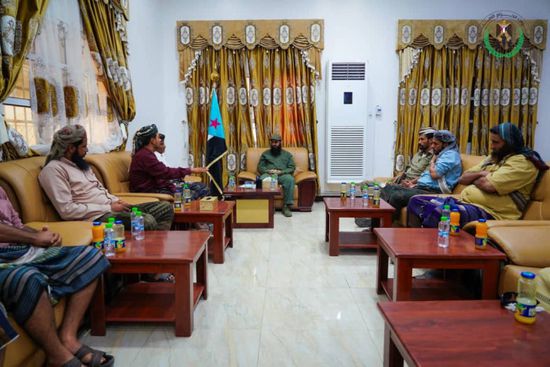 الوالي: قوات الحزام صمام أمان أبين ودرعها الحصين