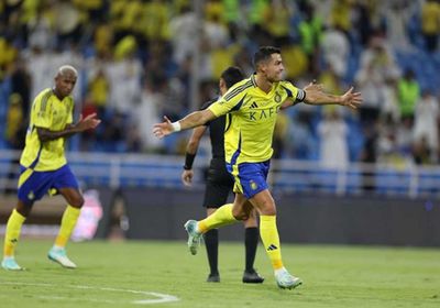 رونالدو يقود النصر لهزيمة الفيحاء بالدوري السعودي