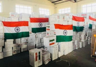 الهند ترسل 16 طناً من المساعدات الطبية إلى أفغانستان