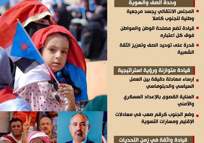 المجلس الانتقالي.. قيادة جنوبية تدحر التحديات (إنفوجراف)