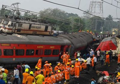 قتلى وجرحى في اصطدام قطارين بالهند