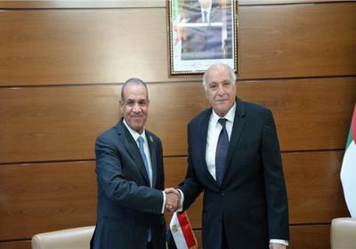 وزير الخارجية المصري يبحث مع نظيره الجزائري العلاقات الثنائية