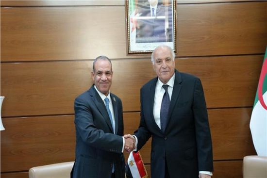 وزير الخارجية المصري يبحث مع نظيره الجزائري العلاقات الثنائية