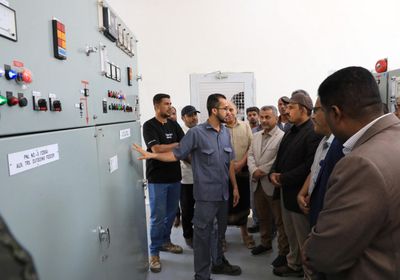 افتتاح حزمة من مشاريع الكهرباء لتعزيز استقرار الشبكة بالمكلا