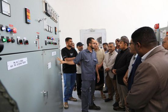 افتتاح حزمة من مشاريع الكهرباء لتعزيز استقرار الشبكة بالمكلا