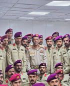 توزيع شهادات التخرّج على الدفعة الثالثة من كلية زايد العسكرية بحضرموت