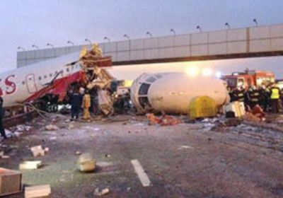 مصرع 4 أشخاص في تحطم طائرة بروسيا