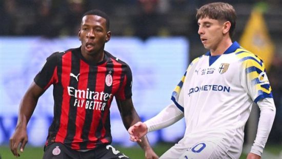 التعادل الإيجابي يحسم مباراة ميلان وبارما