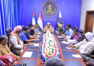 انتقالي وادي حضرموت يناقش الأوضاع العامة في المديريات