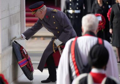 ملك بريطانيا يقود مراسم ذكرى انتهاء الحرب العالمية الأولى