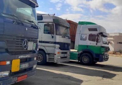 تضم 16 شاحنة.. الأردن يرسل قافلة مساعدات إلى سوريا