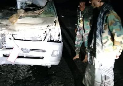 حادث مروري جديد على طريق العرقوب في أبين