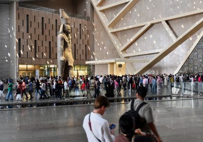 اليوم.. المتحف المصري الكبير يستقبل 12 ألف زائر