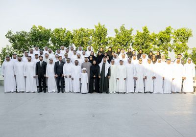 رئيس الإمارات يكرم المساهمين والداعمين لمبادرة "وقف الحياة"