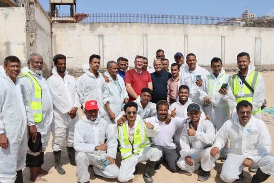 رئيس جهاز مكافحة الإرهاب يزور موقع تدريبات الاستجابة لحوادث التلوث النفطي