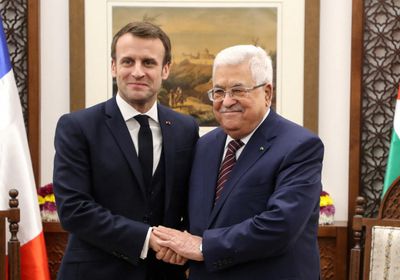 ماكرون وعباس يلعنان لجنة مشتركة لصياغة دستور الدولة الفلسطينية