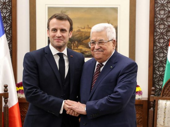 ماكرون وعباس يلعنان لجنة مشتركة لصياغة دستور الدولة الفلسطينية