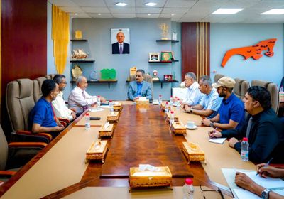 محافظ عدن يستعين بهيئة الجيولوجيا لمواجهة الانهيارات الصخرية