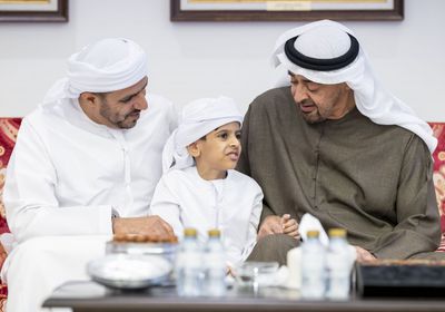 رئيس الإمارات يعزي في وفاة والدة عوض سعيد الأحبابي