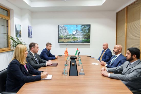 الإمارات وشمال مقدونيا تبحثان تعزيز التعاون بمجالات العمل الحكومي 