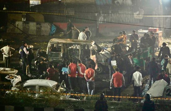 قتلى وجرحى بانفجار عبوة ناسفة داخل مركز شرطة بالهند