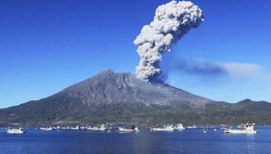 إلغاء عشرات الرحلات الجوية بعد&nbsp;ثوران بركان في اليابان