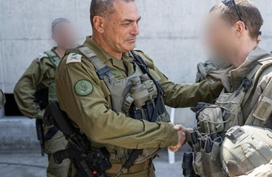 رئيس الأركان الإسرائيلي يتفقد منطقة رفح