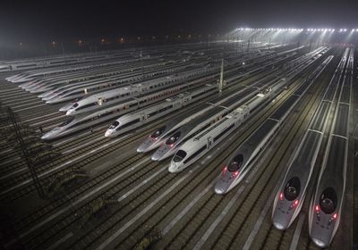 الصين تُعلن عن نمو استثمارات السكك الحديدية 5.7%