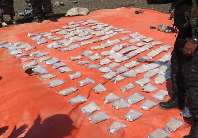 إحباط تهريب 600 ألف قرص كبتاجون قبالة سواحل المضاربة